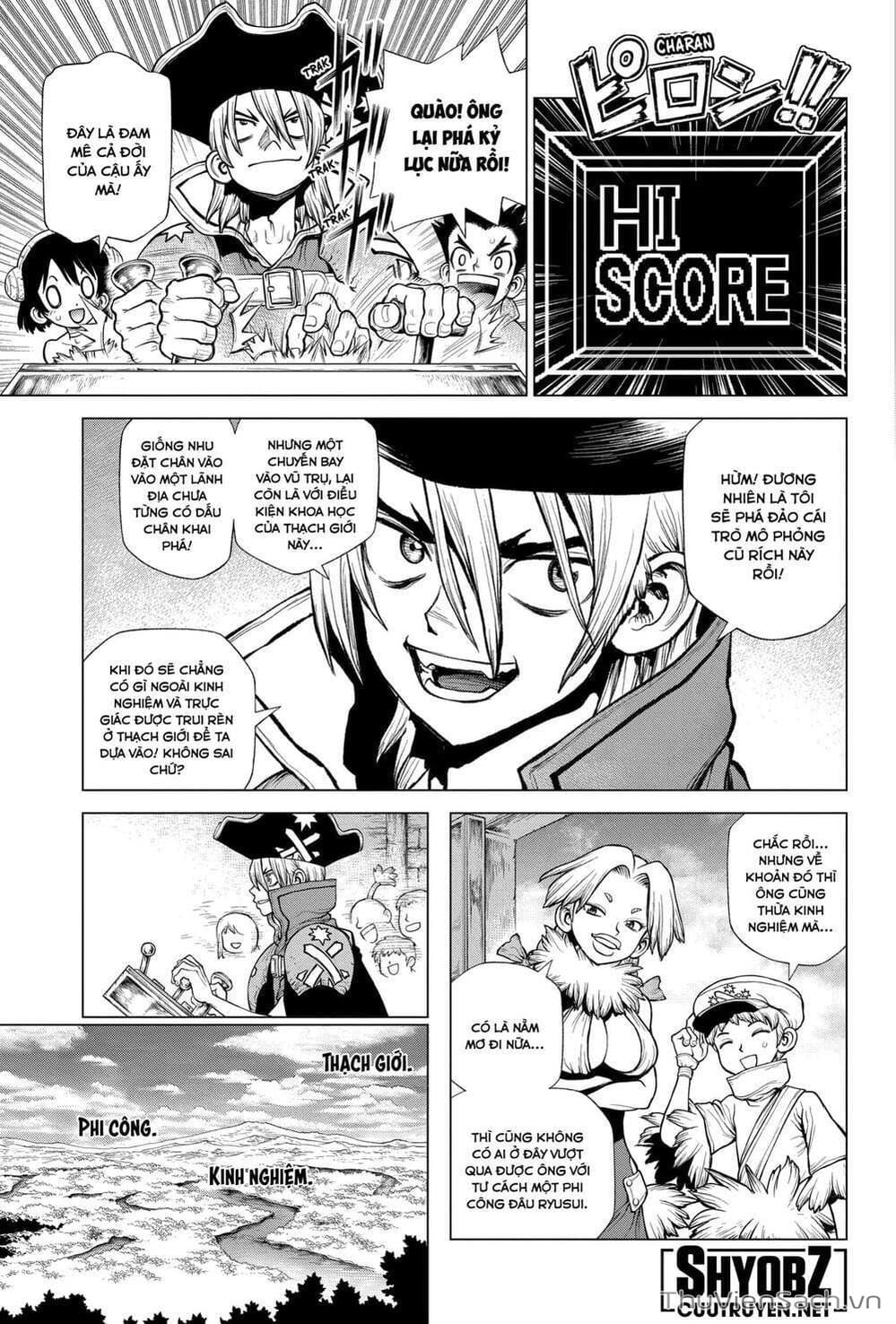 Truyện Tranh Dr. Stone - Hồi Sinh Thế Giới trang 4189