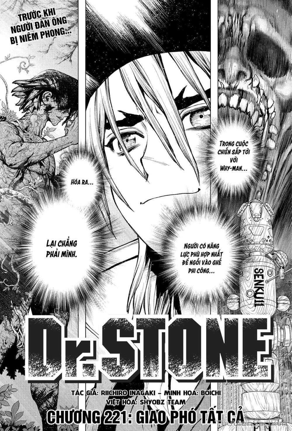 Truyện Tranh Dr. Stone - Hồi Sinh Thế Giới trang 4206