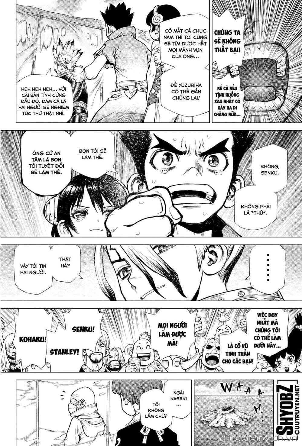 Truyện Tranh Dr. Stone - Hồi Sinh Thế Giới trang 3