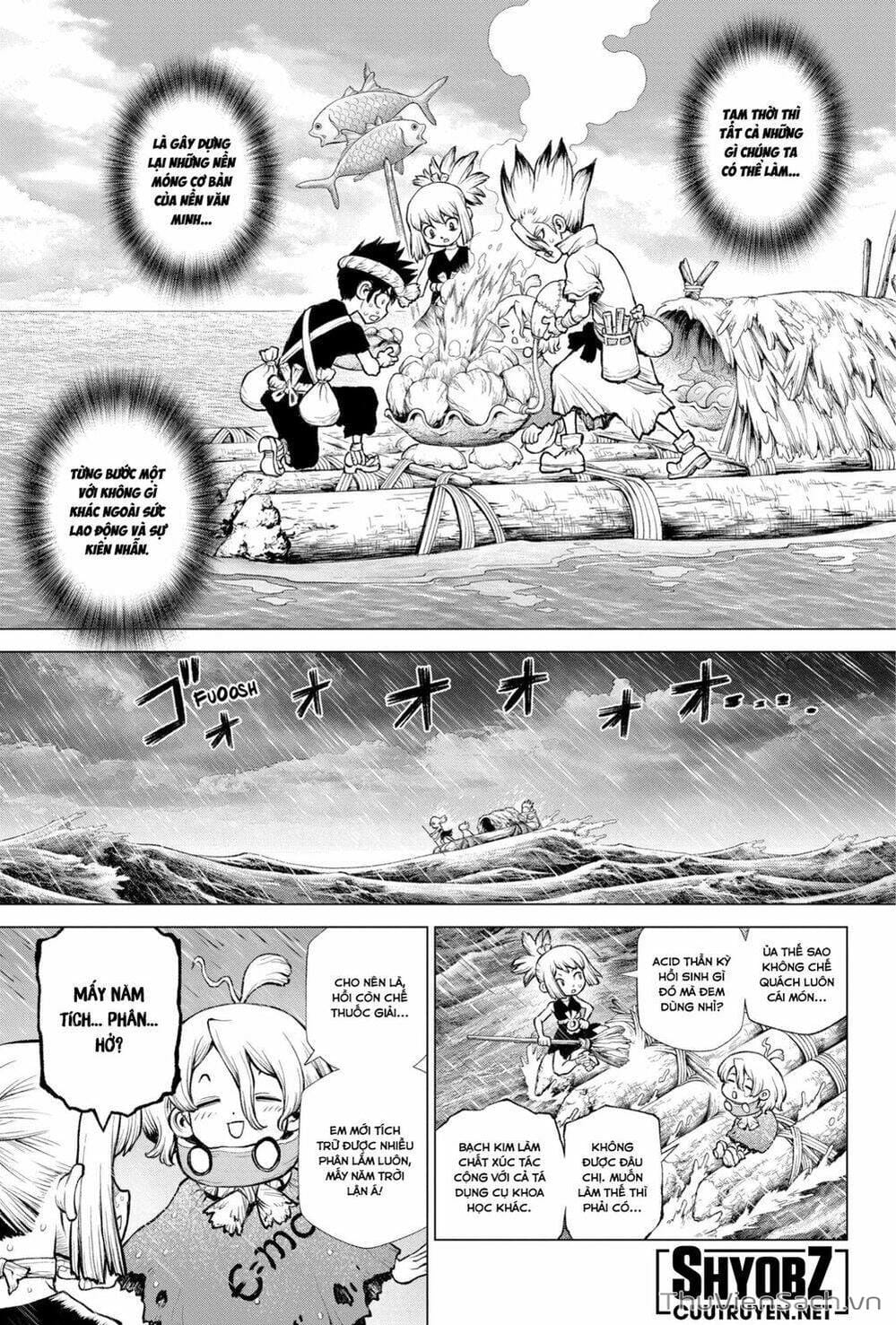 Truyện Tranh Dr. Stone - Hồi Sinh Thế Giới trang 3