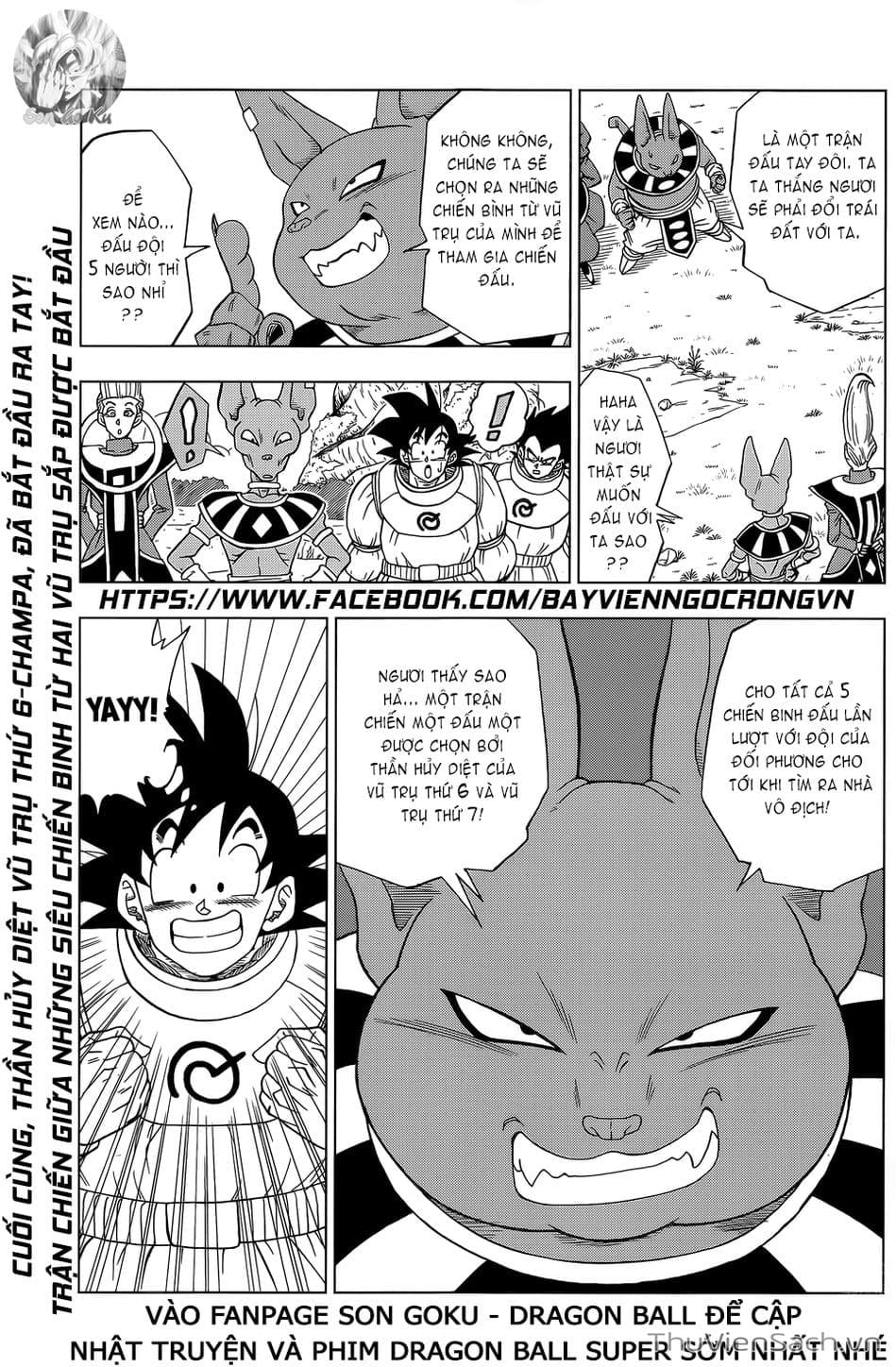 Truyện Tranh Truy Tìm Ngọc Rồng Siêu Cấp - Dragon Ball Super trang 3