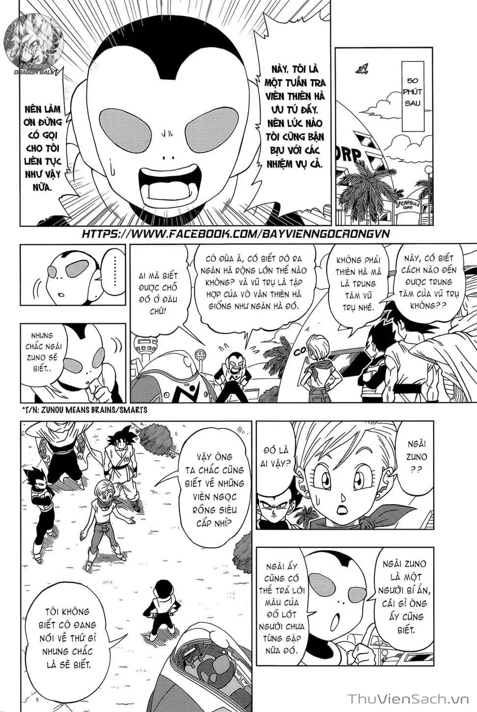 Truyện Tranh Truy Tìm Ngọc Rồng Siêu Cấp - Dragon Ball Super trang 3