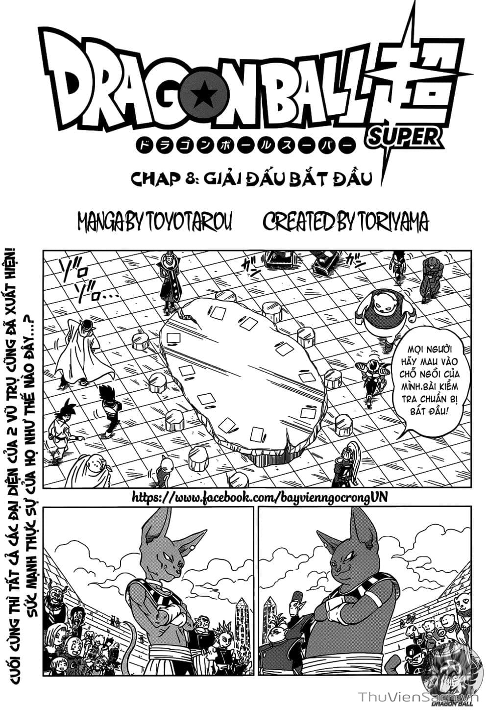 Truyện Tranh Truy Tìm Ngọc Rồng Siêu Cấp - Dragon Ball Super trang 3