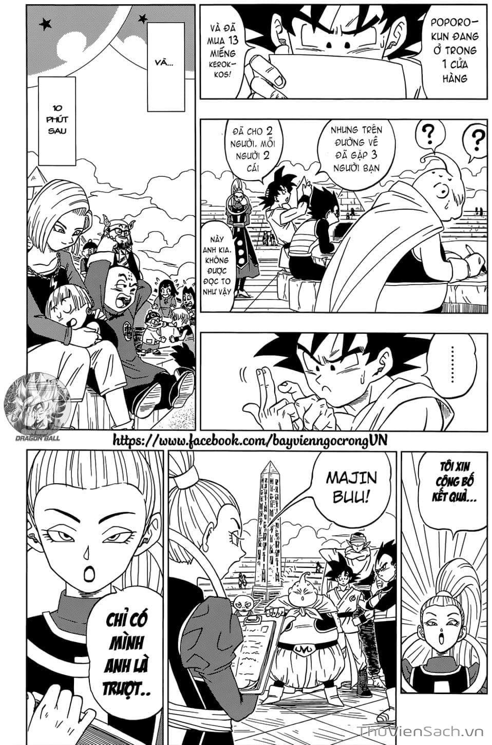 Truyện Tranh Truy Tìm Ngọc Rồng Siêu Cấp - Dragon Ball Super trang 3