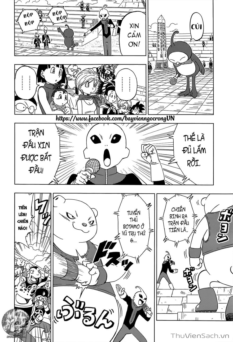 Truyện Tranh Truy Tìm Ngọc Rồng Siêu Cấp - Dragon Ball Super trang 3