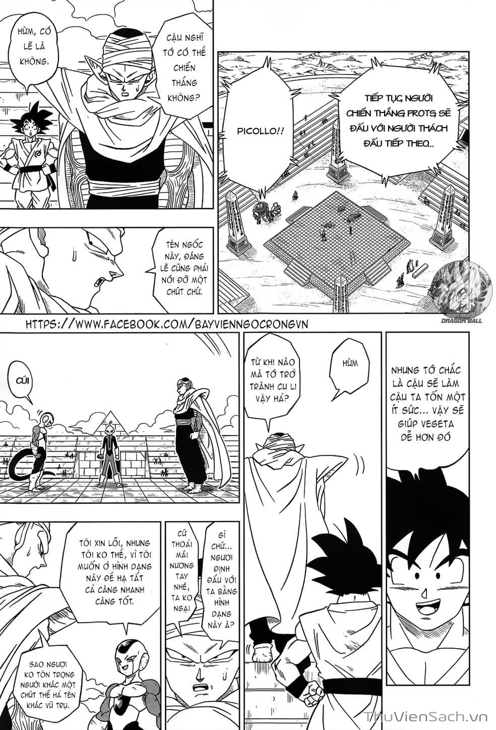 Truyện Tranh Truy Tìm Ngọc Rồng Siêu Cấp - Dragon Ball Super trang 3