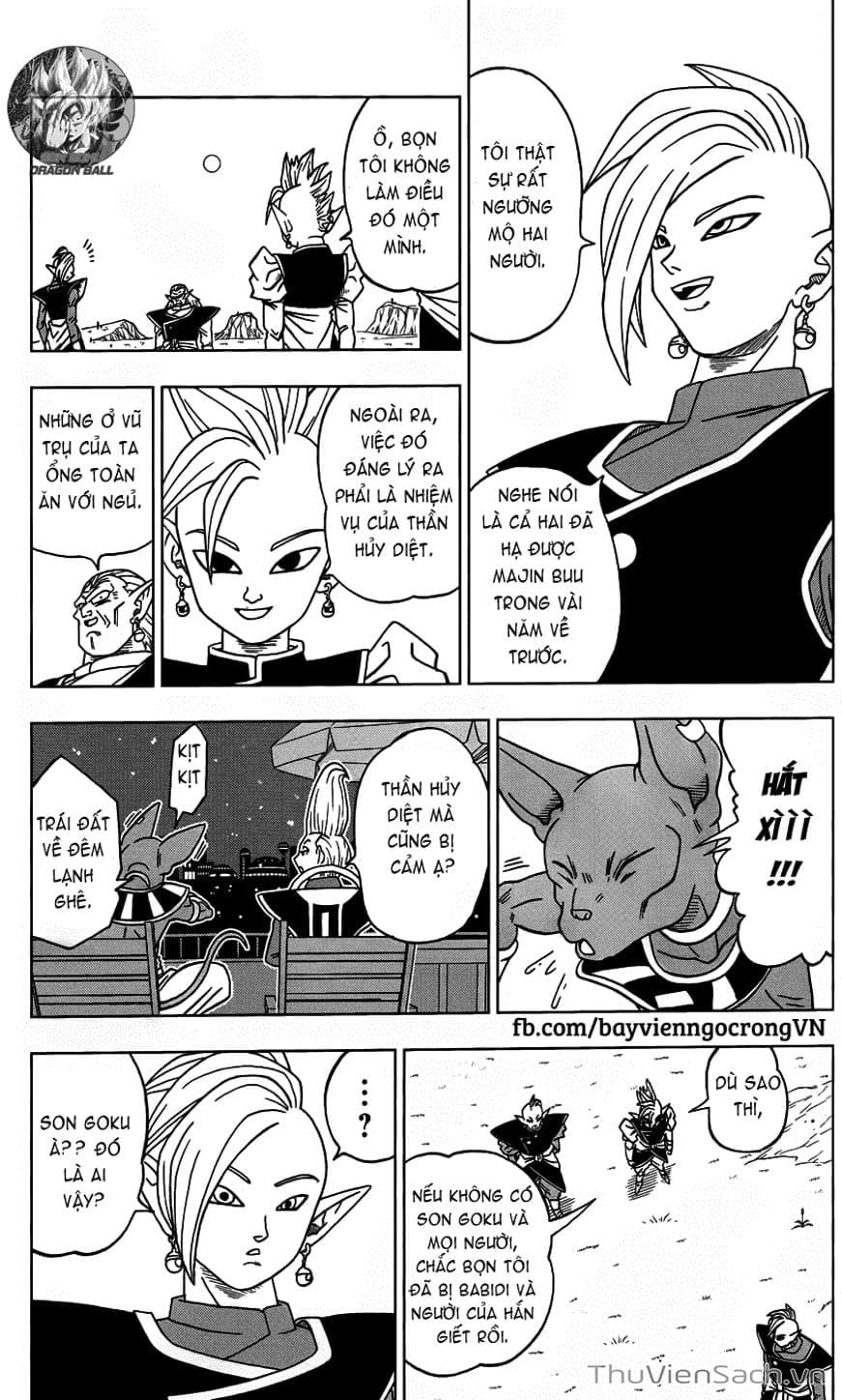 Truyện Tranh Truy Tìm Ngọc Rồng Siêu Cấp - Dragon Ball Super trang 3