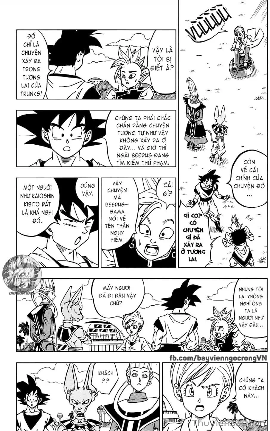 Truyện Tranh Truy Tìm Ngọc Rồng Siêu Cấp - Dragon Ball Super trang 3