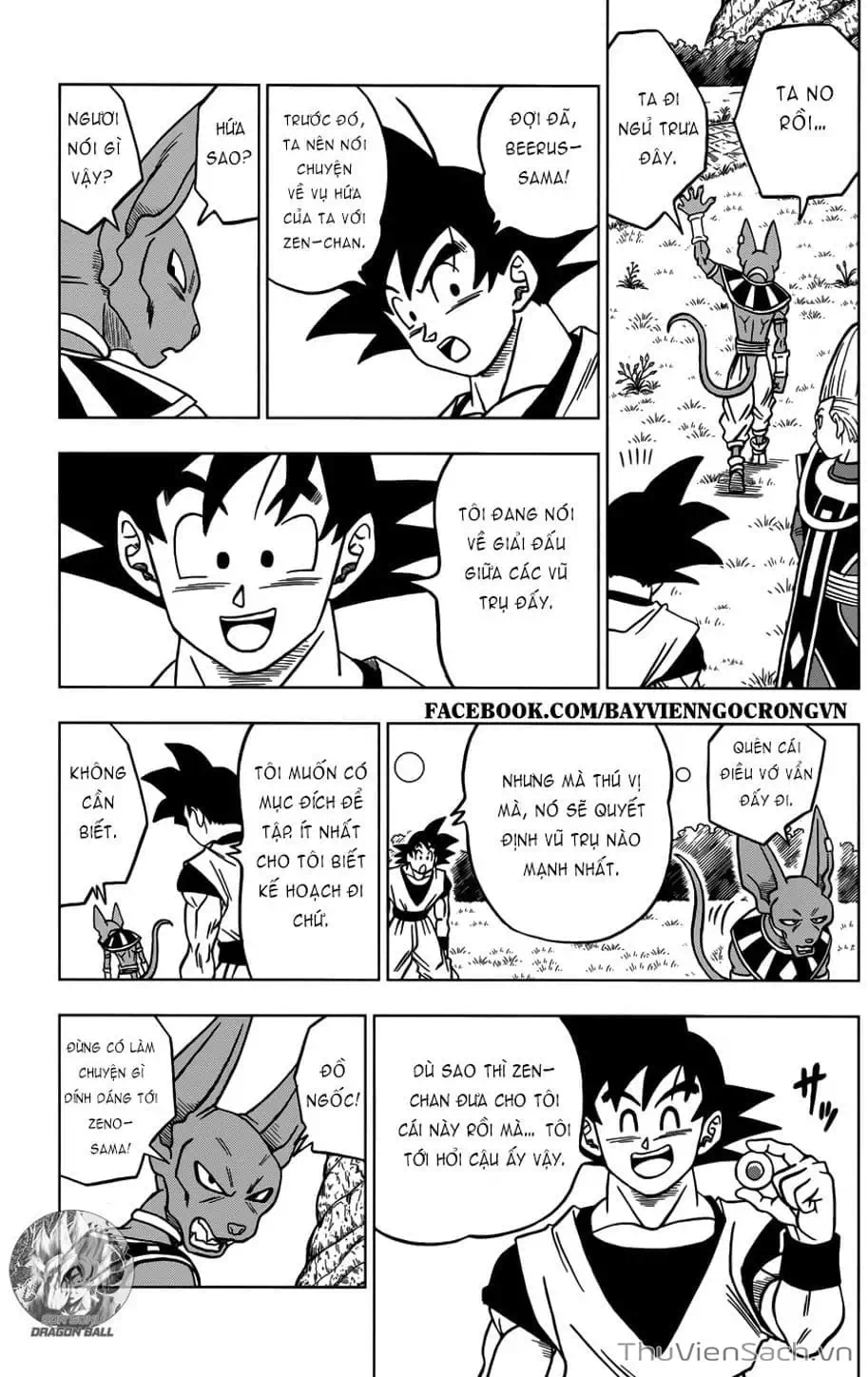 Truyện Tranh Truy Tìm Ngọc Rồng Siêu Cấp - Dragon Ball Super trang 3