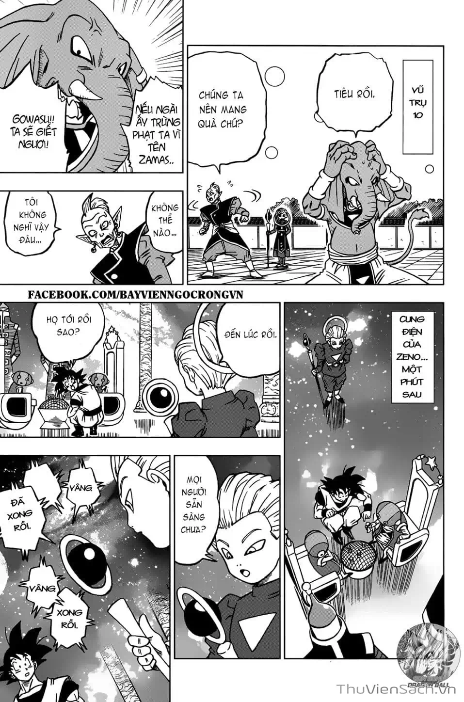 Truyện Tranh Truy Tìm Ngọc Rồng Siêu Cấp - Dragon Ball Super trang 3