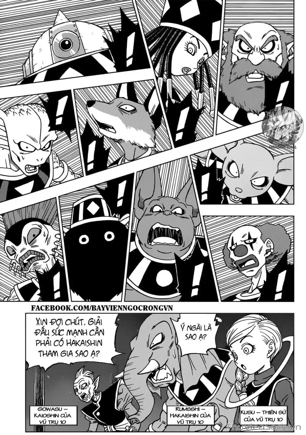 Truyện Tranh Truy Tìm Ngọc Rồng Siêu Cấp - Dragon Ball Super trang 3