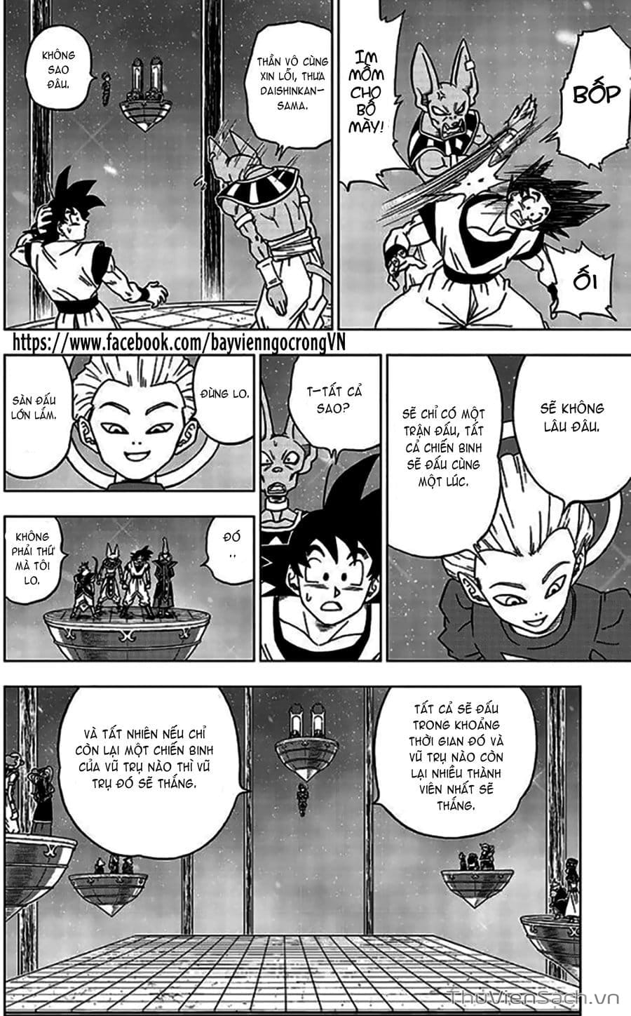 Truyện Tranh Truy Tìm Ngọc Rồng Siêu Cấp - Dragon Ball Super trang 3