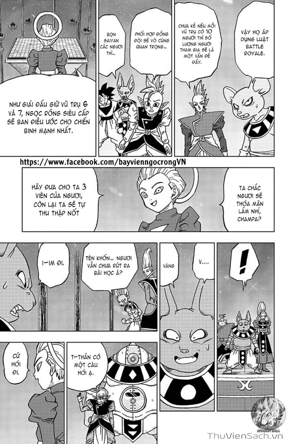 Truyện Tranh Truy Tìm Ngọc Rồng Siêu Cấp - Dragon Ball Super trang 3