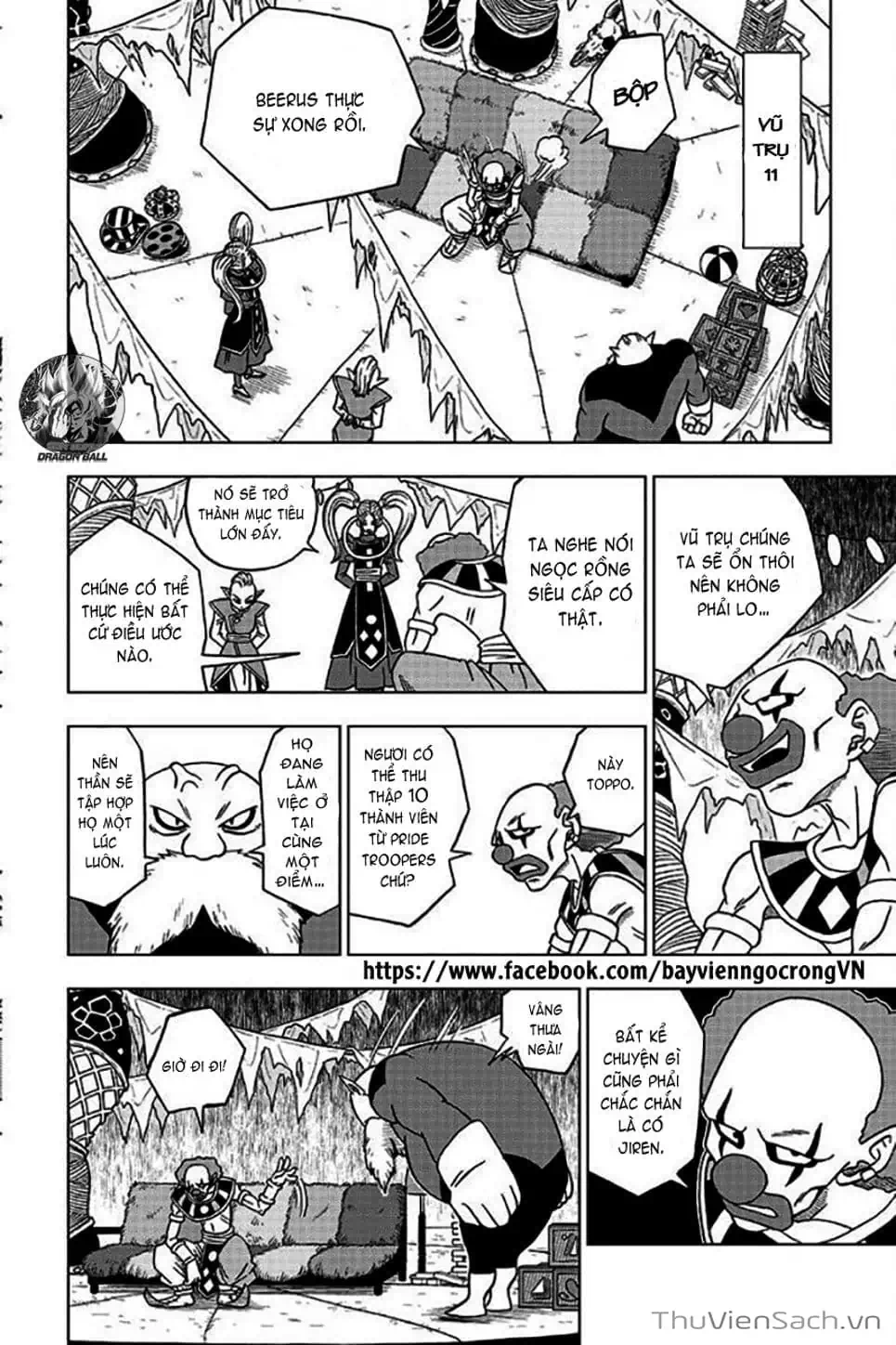 Truyện Tranh Truy Tìm Ngọc Rồng Siêu Cấp - Dragon Ball Super trang 3