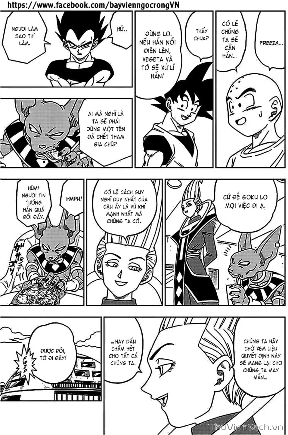 Truyện Tranh Truy Tìm Ngọc Rồng Siêu Cấp - Dragon Ball Super trang 3