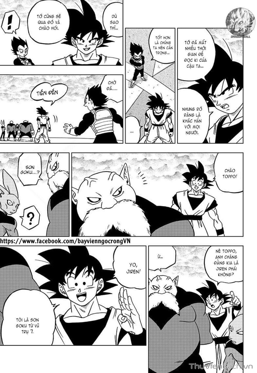 Truyện Tranh Truy Tìm Ngọc Rồng Siêu Cấp - Dragon Ball Super trang 3