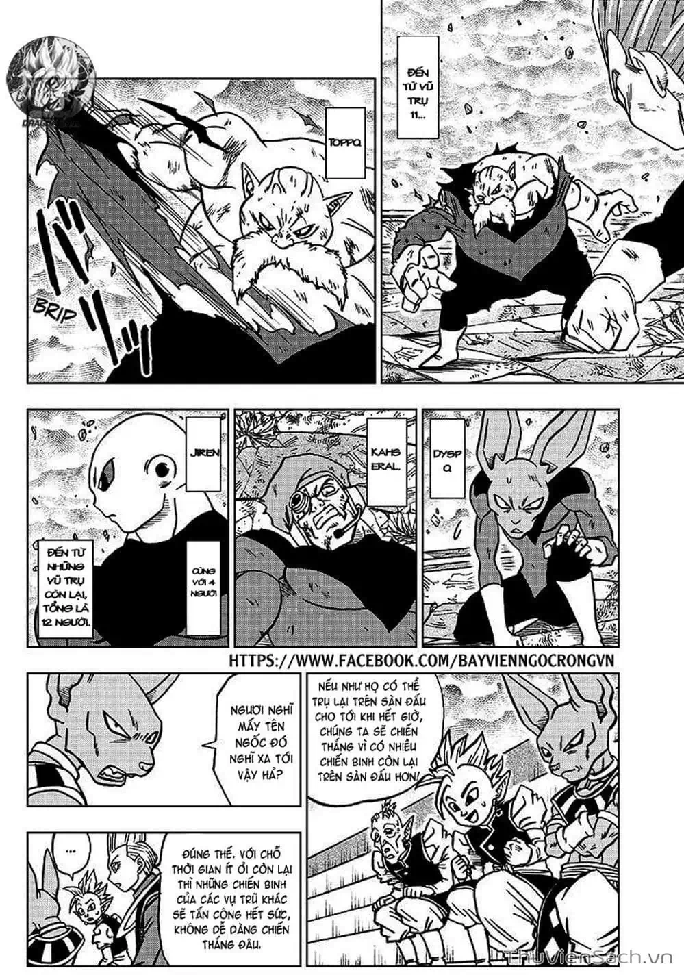 Truyện Tranh Truy Tìm Ngọc Rồng Siêu Cấp - Dragon Ball Super trang 3