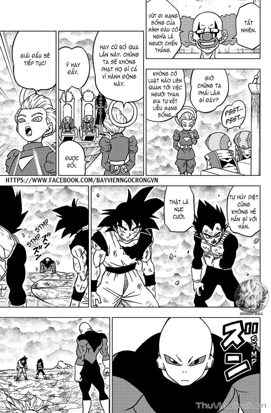 Truyện Tranh Truy Tìm Ngọc Rồng Siêu Cấp - Dragon Ball Super trang 3