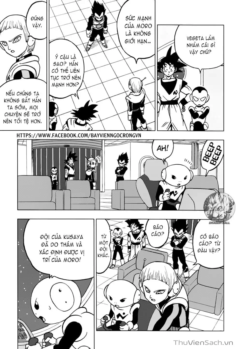 Truyện Tranh Truy Tìm Ngọc Rồng Siêu Cấp - Dragon Ball Super trang 3