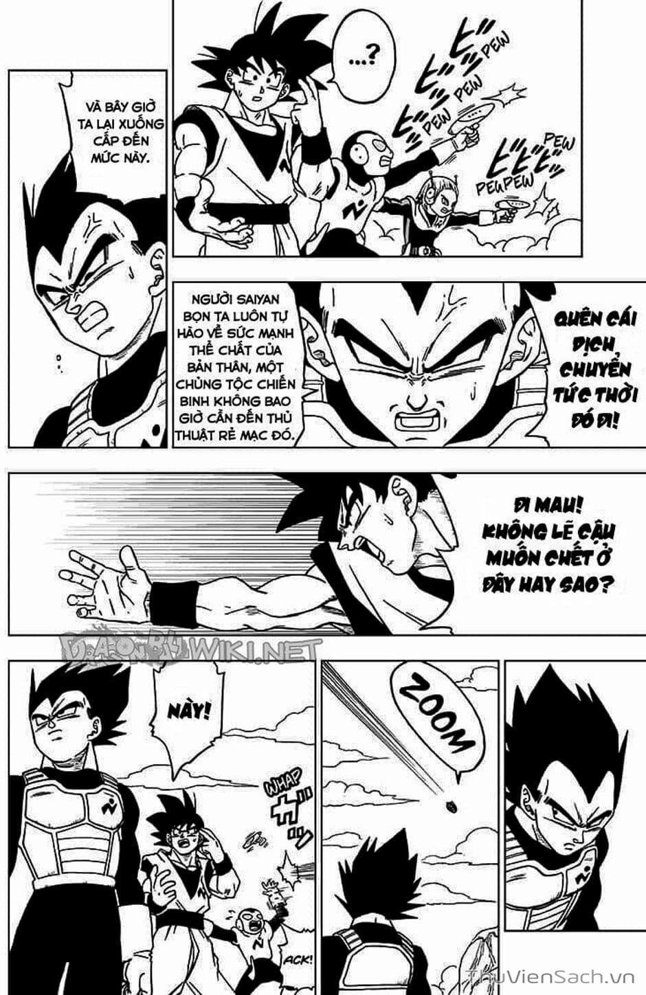 Truyện Tranh Truy Tìm Ngọc Rồng Siêu Cấp - Dragon Ball Super trang 3