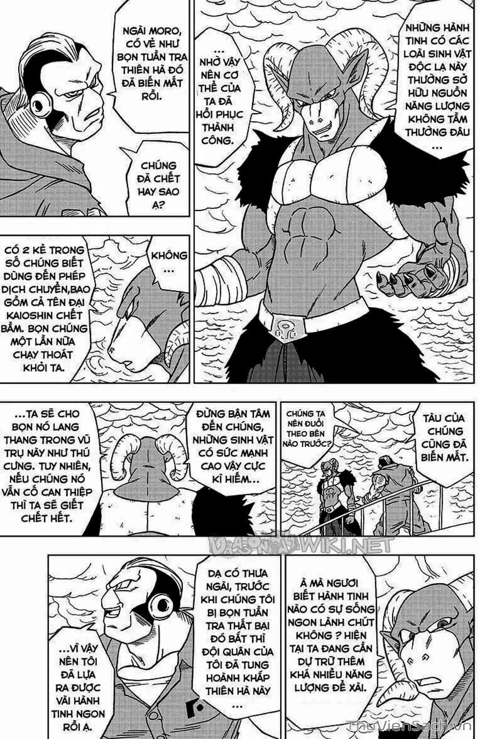 Truyện Tranh Truy Tìm Ngọc Rồng Siêu Cấp - Dragon Ball Super trang 3