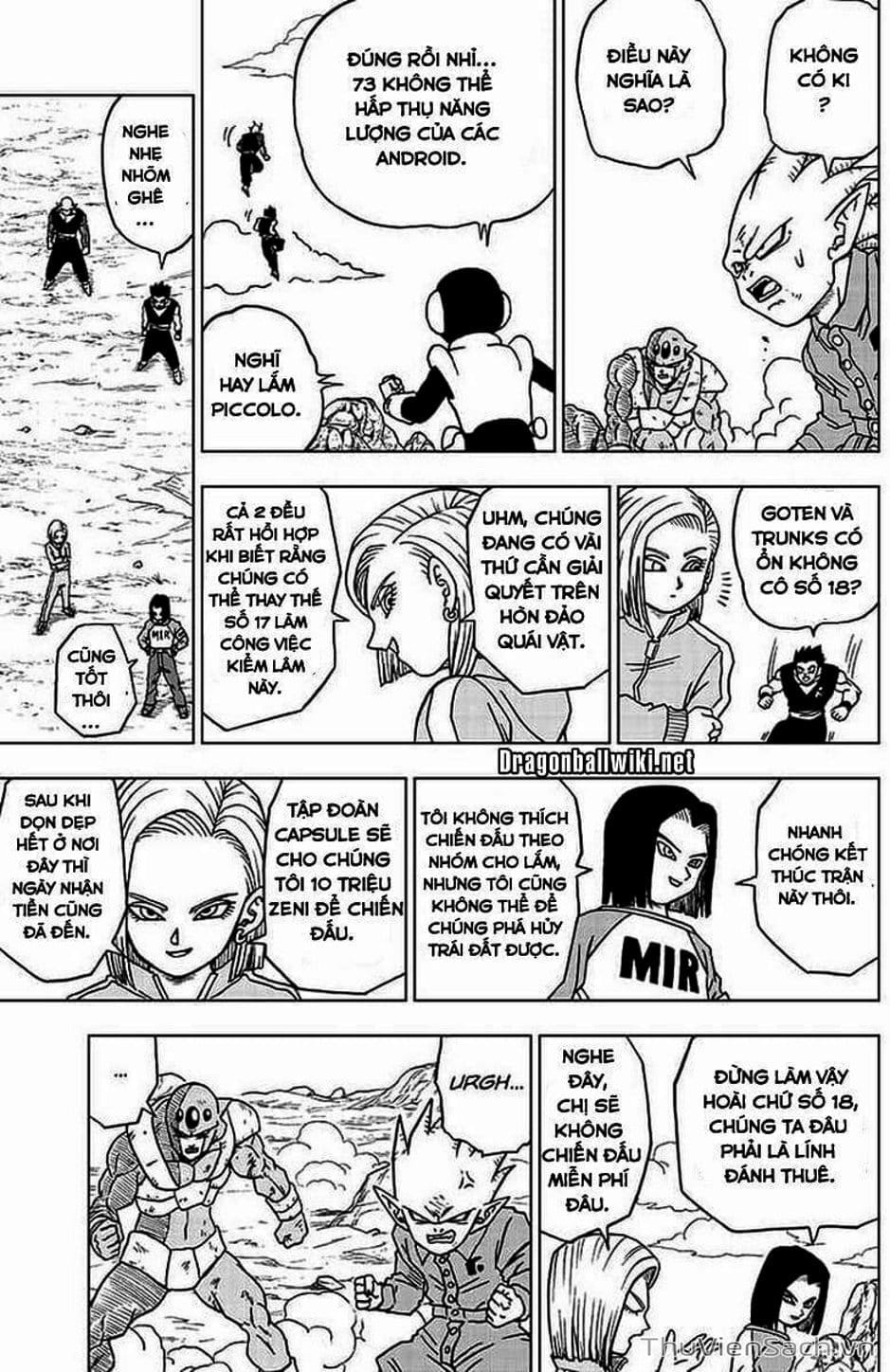 Truyện Tranh Truy Tìm Ngọc Rồng Siêu Cấp - Dragon Ball Super trang 3