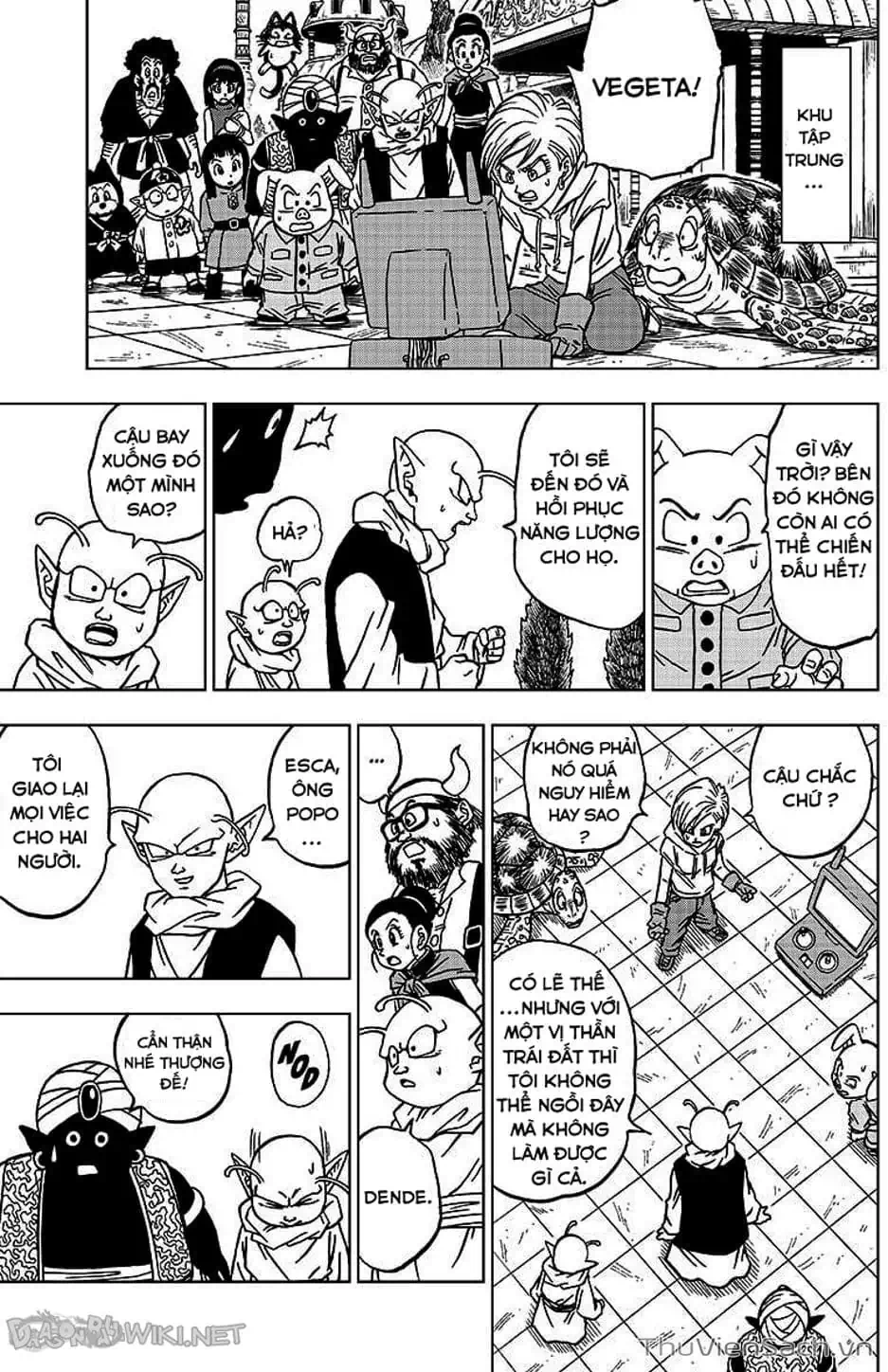 Truyện Tranh Truy Tìm Ngọc Rồng Siêu Cấp - Dragon Ball Super trang 3