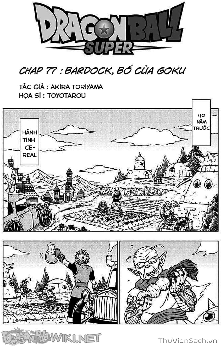 Truyện Tranh Truy Tìm Ngọc Rồng Siêu Cấp - Dragon Ball Super trang 3