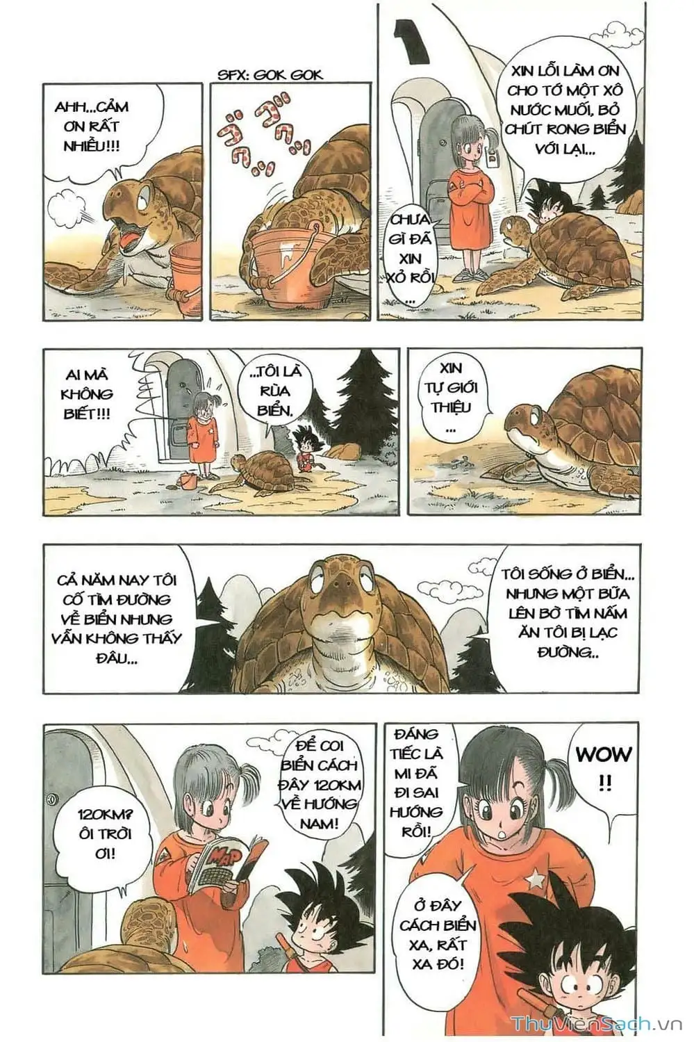 Truyện Tranh 7 Viên Ngọc Rồng - Dragon Ball trang 3