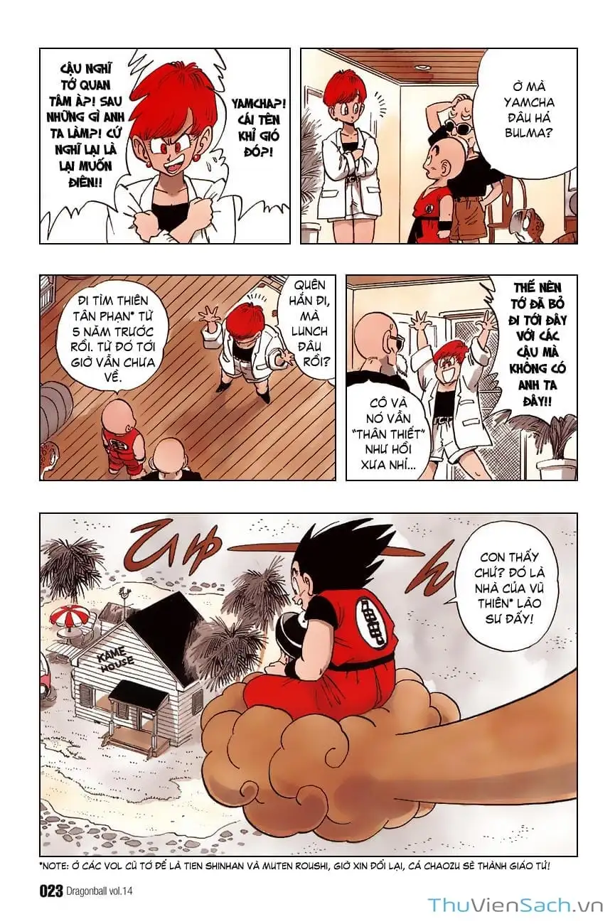 Truyện Tranh 7 Viên Ngọc Rồng - Dragon Ball trang 3