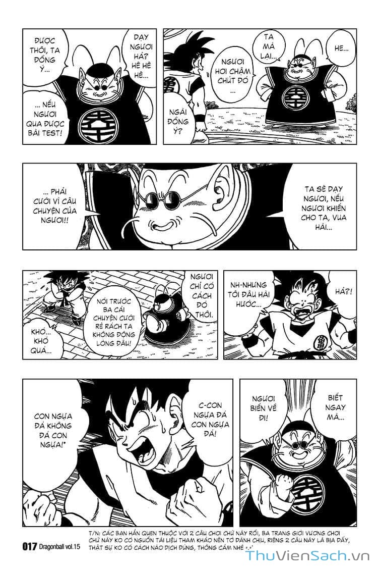 Truyện Tranh 7 Viên Ngọc Rồng - Dragon Ball trang 3