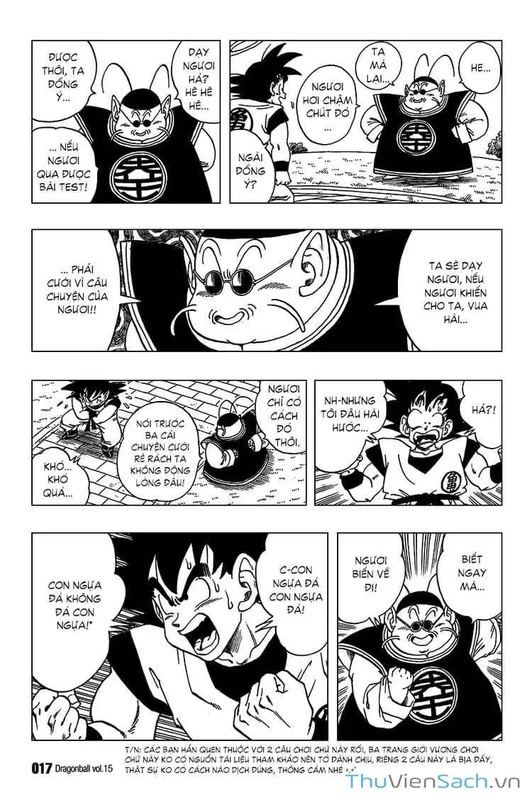 Truyện Tranh 7 Viên Ngọc Rồng - Dragon Ball trang 3