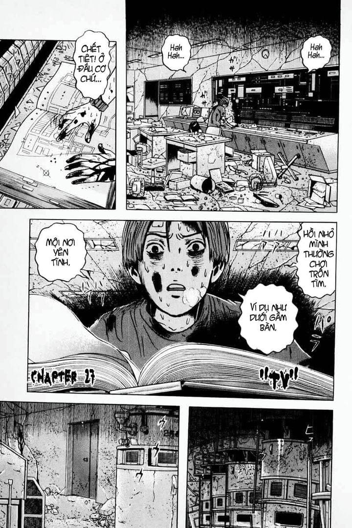 Truyện Tranh Long Thủ - Dragon Head trang 6