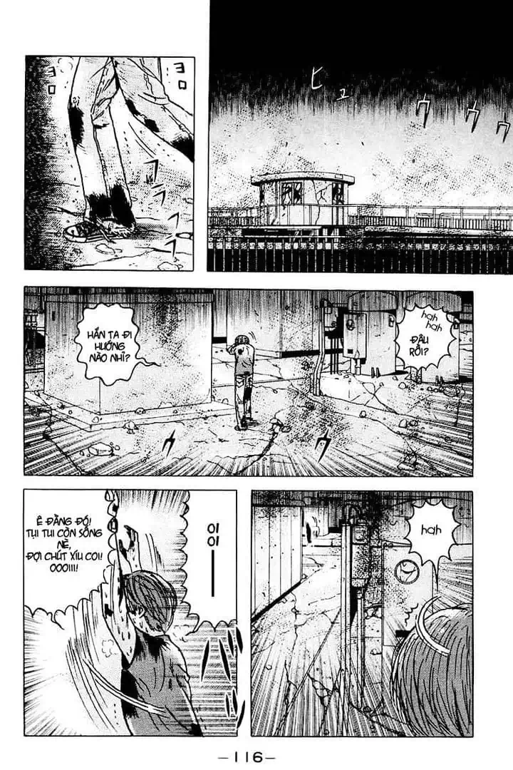 Truyện Tranh Long Thủ - Dragon Head trang 6