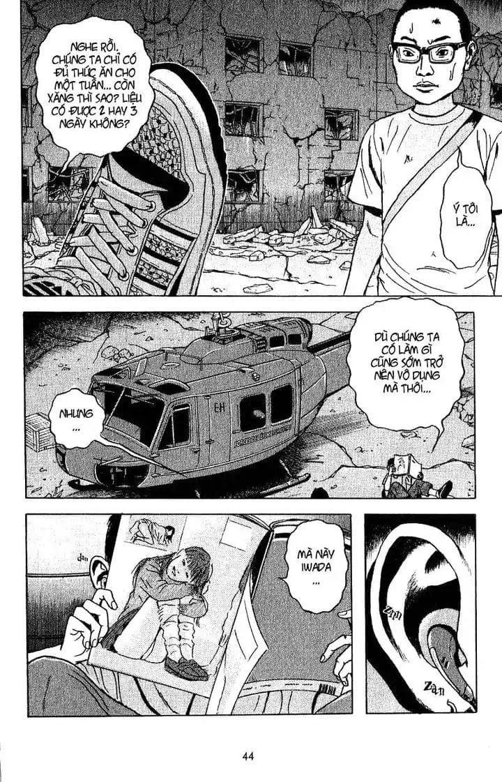 Truyện Tranh Long Thủ - Dragon Head trang 6