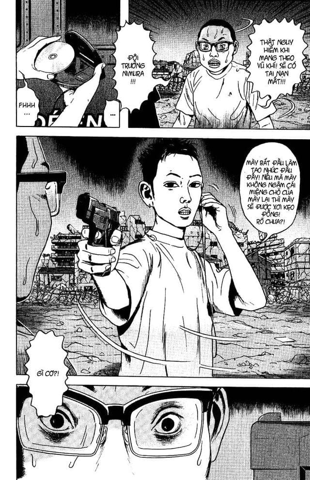 Truyện Tranh Long Thủ - Dragon Head trang 6