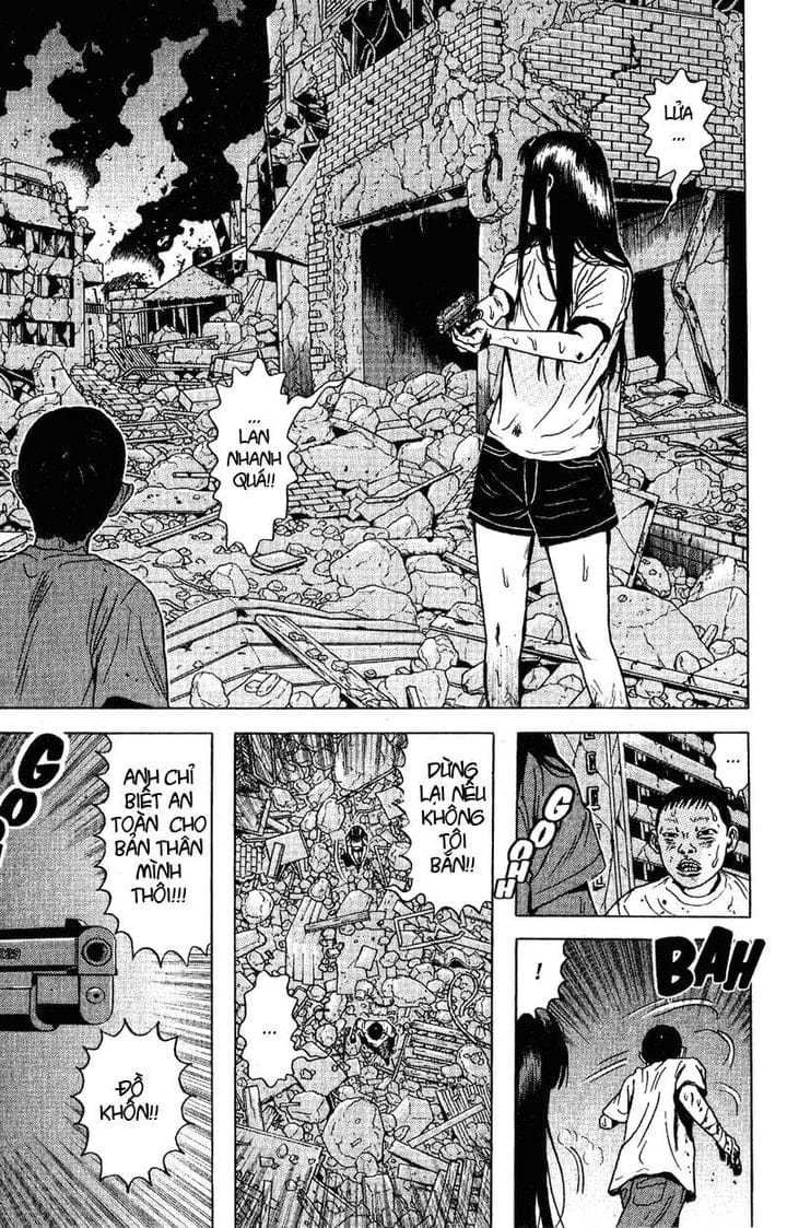 Truyện Tranh Long Thủ - Dragon Head trang 6