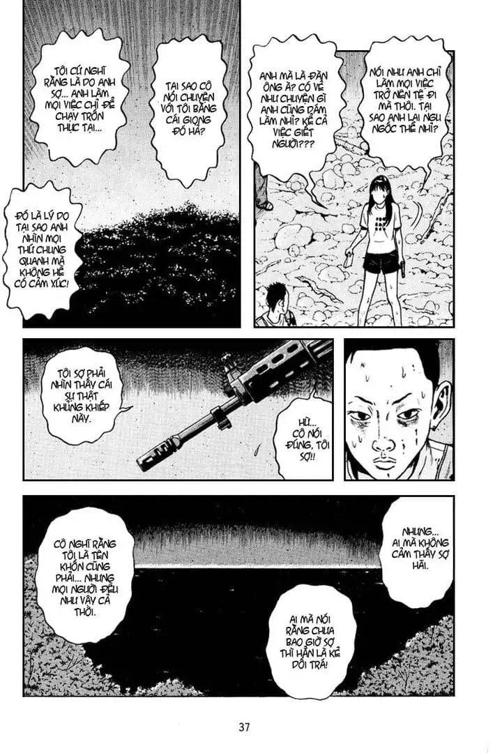 Truyện Tranh Long Thủ - Dragon Head trang 6