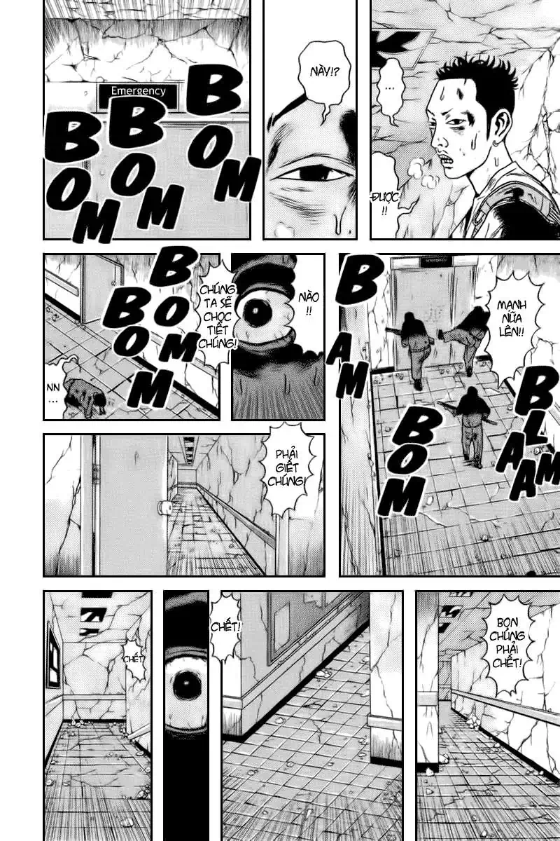 Truyện Tranh Long Thủ - Dragon Head trang 6