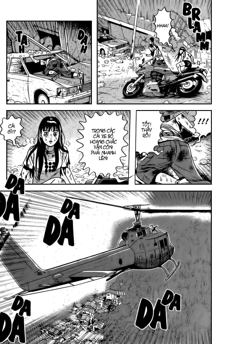 Truyện Tranh Long Thủ - Dragon Head trang 6