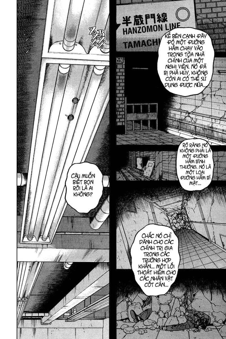 Truyện Tranh Long Thủ - Dragon Head trang 6