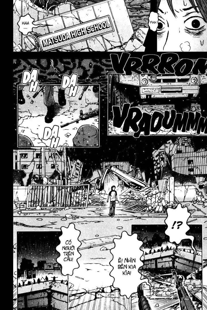 Truyện Tranh Long Thủ - Dragon Head trang 6