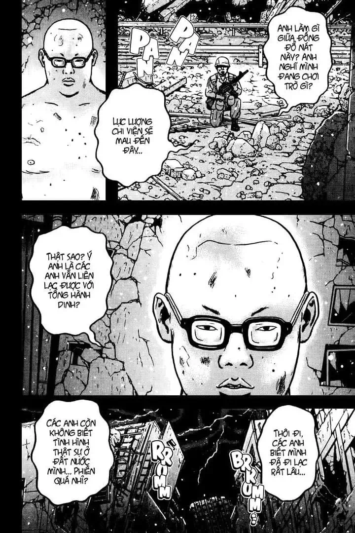 Truyện Tranh Long Thủ - Dragon Head trang 6