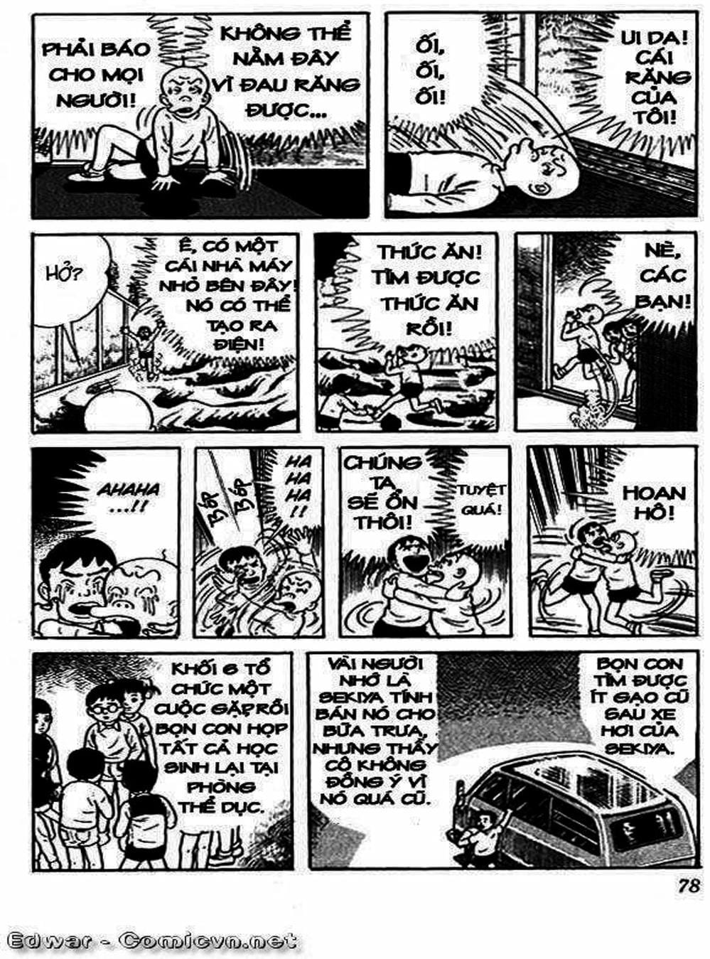 Truyện Tranh Lớp Học Phiêu Lưu - Drifting Classroom trang 5