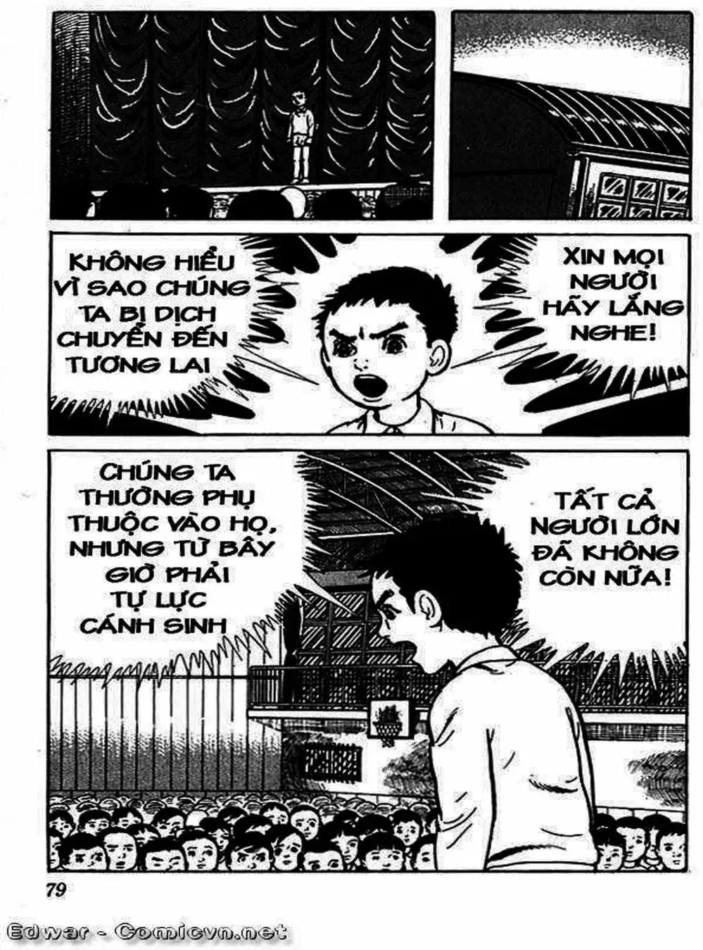 Truyện Tranh Lớp Học Phiêu Lưu - Drifting Classroom trang 5