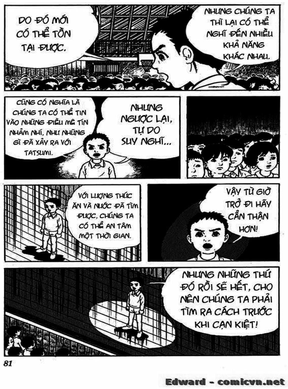 Truyện Tranh Lớp Học Phiêu Lưu - Drifting Classroom trang 5