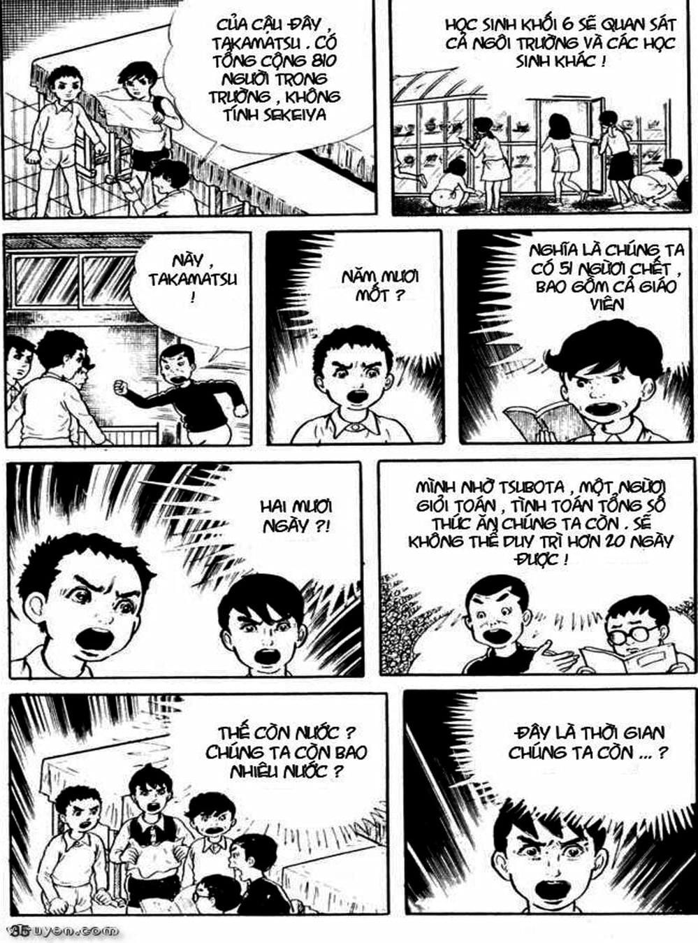 Truyện Tranh Lớp Học Phiêu Lưu - Drifting Classroom trang 5