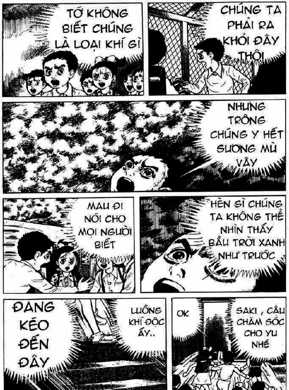 Truyện Tranh Lớp Học Phiêu Lưu - Drifting Classroom trang 5