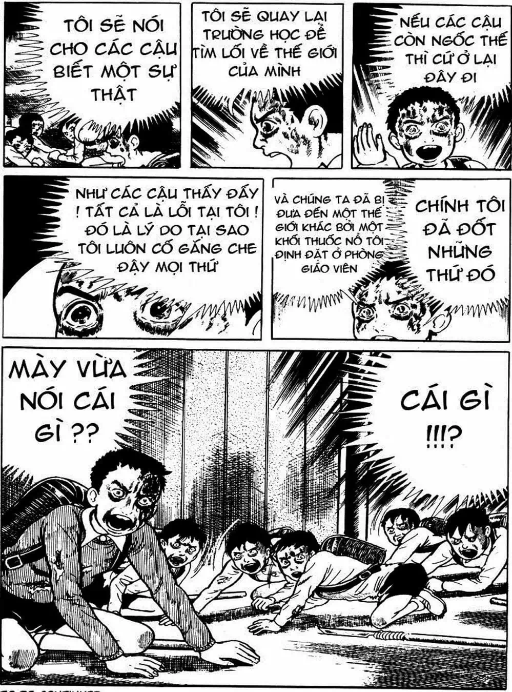 Truyện Tranh Lớp Học Phiêu Lưu - Drifting Classroom trang 5