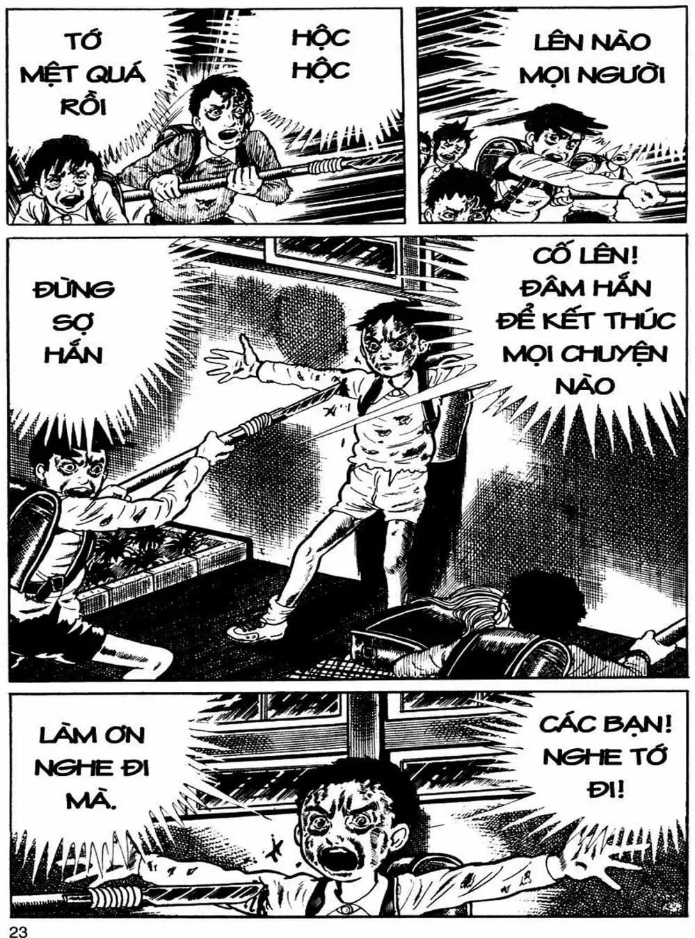 Truyện Tranh Lớp Học Phiêu Lưu - Drifting Classroom trang 5